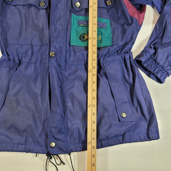 Nordica Syntech Full Zip Ski Jacket Adult Size L Multicolor Hooded Winter Coat - Picture 9 of 11